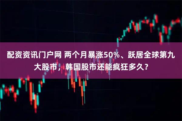 配资资讯门户网 两个月暴涨50%、跃居全球第九大股市，韩国股市还能疯狂多久？